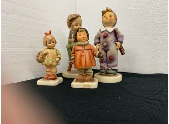 4 Goebel Figurines