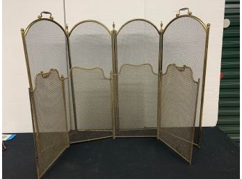 2 Firescreens 22x36 And 33x40 Inches