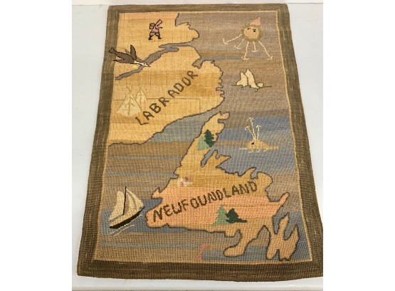 Grenfell Map Rug - 19.5x28