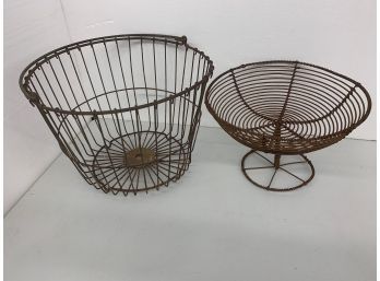 2 Wire Baskets