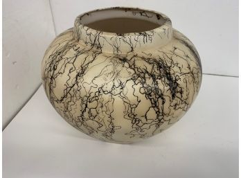 Large Acoma Pot  -  7 Inches At Rim. 15 Inches Wide