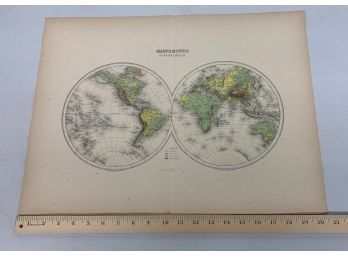 Early Map Book Insert
