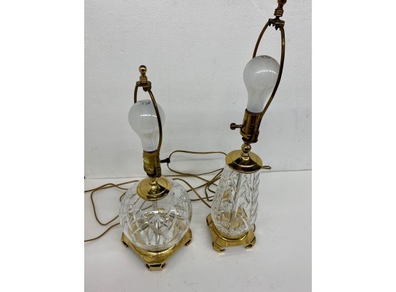 2 Waterford Table Lamps