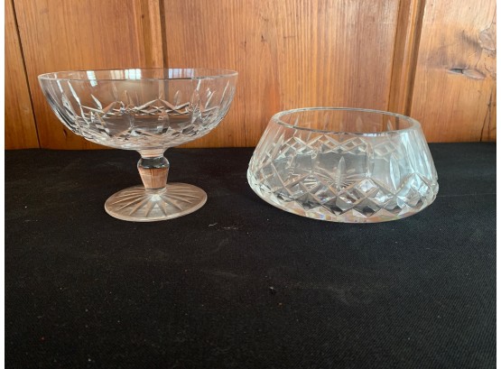 2 Waterford Candy Dishes