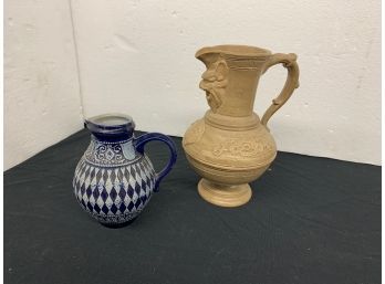 2 Early Clay Pitchers