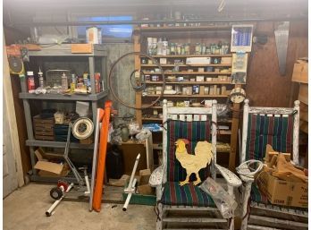 Tools And Hardware Located In Basement - Only What Is Pictured