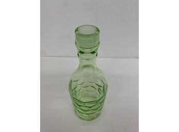 Early Green Liquor Bottle - No Stopper - 10 Inch