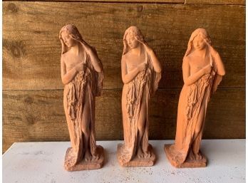 Set Of 3 Classical Figures - 12 Inches