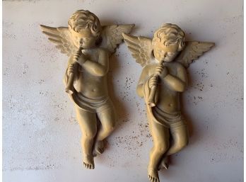Pair Of Musical Angels - 12 Inches