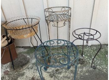 4 Outdoor Plant Stands