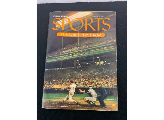 First Issue Sports Illustrated- August 16, 1954