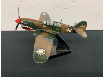 Warhawk P-40E  1/32 Scale On Stand