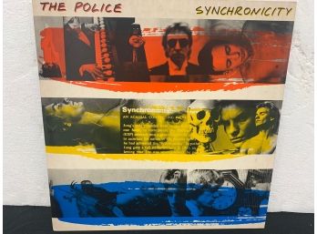 Signed The Police Synchronicity Record Album With Certificate Of Authenticity