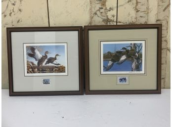 New Hampshire Duck Stamp And Print By Robert Steiner & Thompson Phillip Crowe