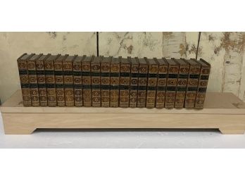 20 Volumes Of Leather Bound Shakespeare Books