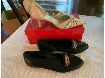 Two Pairs - Anne Klein And Rangoni Firenzb - Condition As Is - Size 7 1/2