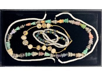 Small Group Of Beaded Necklaces