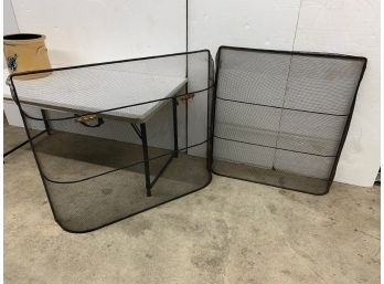 Two Fire Screens - 31x31 And 31x38