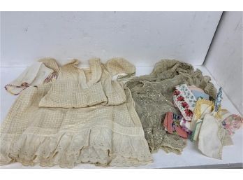 Lot Of Antique Clothing And Textiles