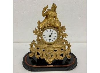 Continental  Style Mantle Clock - Missing Glass Dome