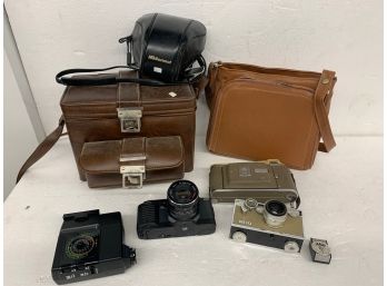Lot Of Vintage Cameras Etc..