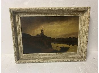 Copy Of Rembrandt - The Mill- Oil On Board - 11.5x17.5