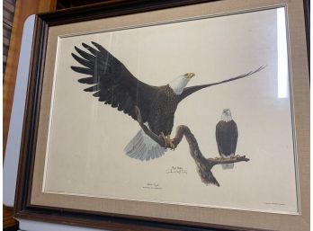 Large Ray Harm Bald Eagle Print - 22x30