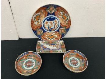 4pcs Asian Porcelain