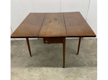 Period Dropleaf Table . Double Swing Leg 41x42 . 27 High