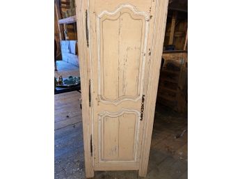 French Country Cupboard In Salmon Paint