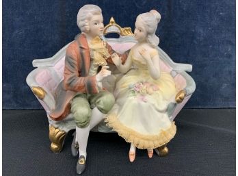Meissen Figurine Of Courting Couple