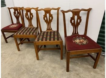4 Chippendale Chairs