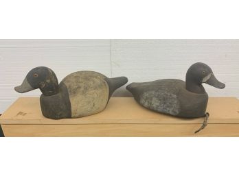 2 Decoys Attributed To Michigan Area