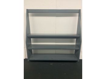 Gray Hanging Shelf. 34x36