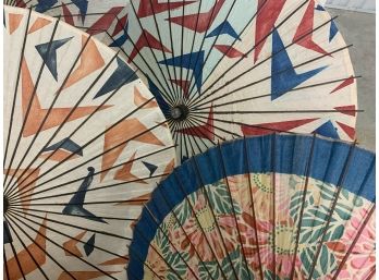 6 Decorative Paper Umbrellas