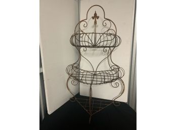 Small Wire Plant Stand. 24x42