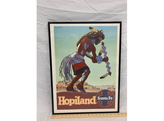 Santa Fe Hopi Poster.  18x24