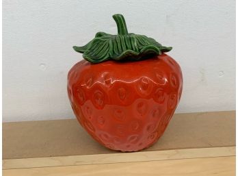 Strawberry Cookie Jar