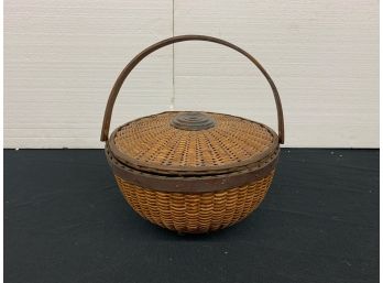 Nantucket Style Covered Basket