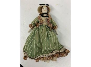 China Head Doll Marked Lucile Pierson On Clothing