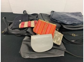Wallet & Handbags Christian Dior, Bienen Davis, Fp Made In Italy, GANSON, & More. Total 11 Pieces