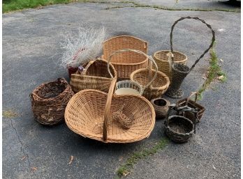 Generous Lot Of Baskets