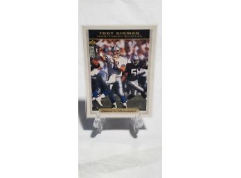Troy Aikman 1996 Upper Deck Collector's Choice Season To Remember