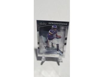 Justin Jefferson 2020 Panini Absolute Rookie Introductions