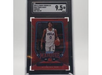 Tyrese Maxey 125/149 SGC 9.5 2021 Chronicles Red Marquee Rookie