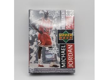 Michael Jordan Retirement Card Set Unopened Box !