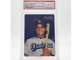 Mike Piazza PSA 9 1994 Mother's Cookies