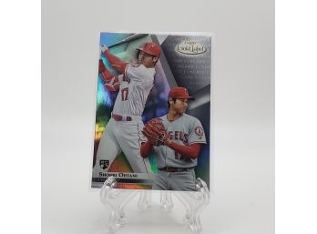 Shohei Ohtani Rookie 2018 Topps Gold Label Series 1