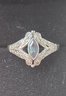 14k 1.25 Carat Natural Alexandrite Diamond Ring Size 7.75