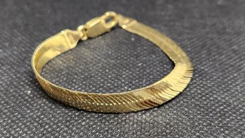 14k Vintage Milor Italy Bracelet